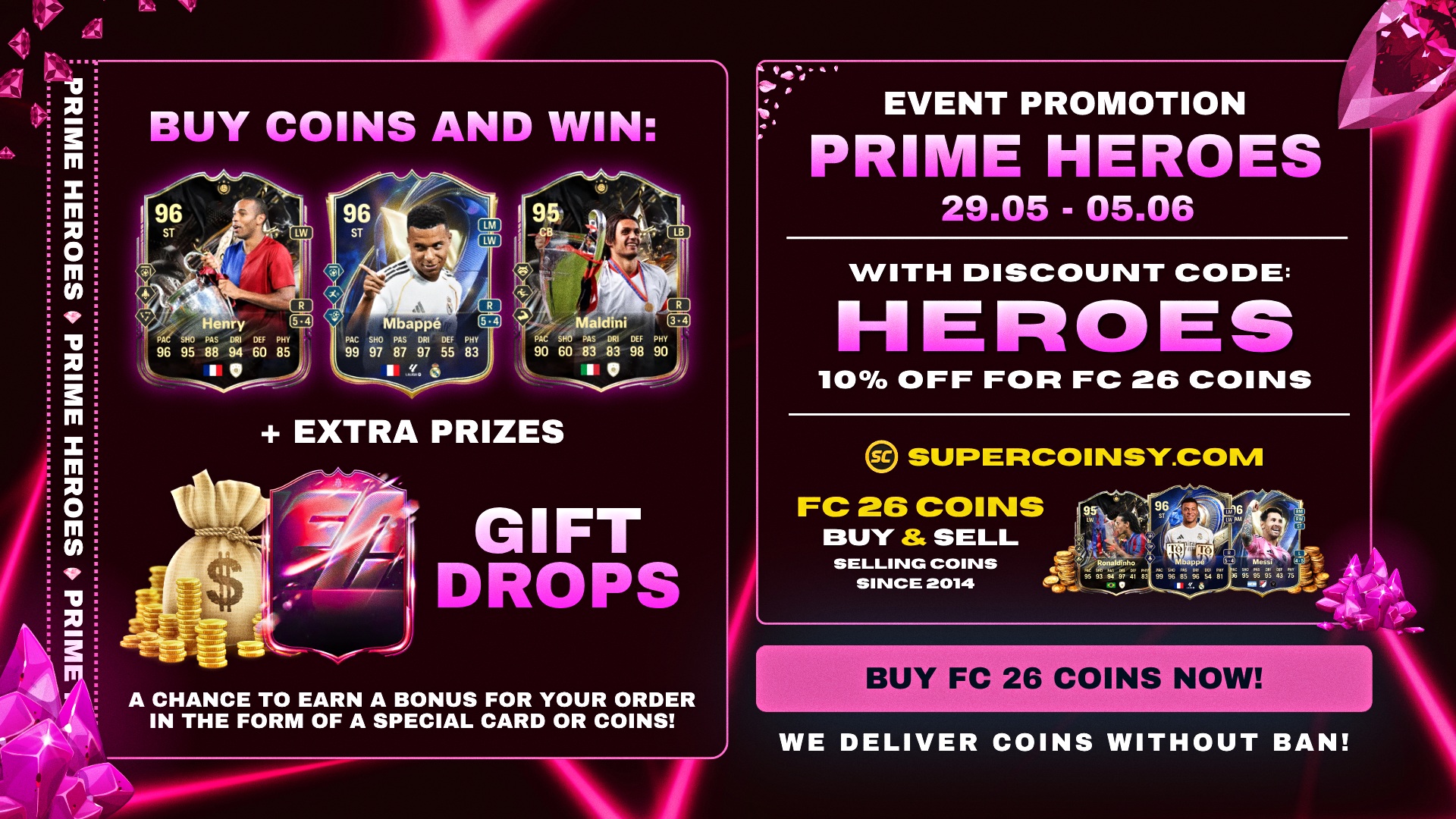 PROMO PRIME HEROES - FC 26